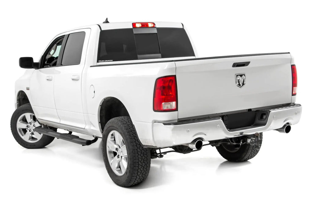 Oval Nerf Step | Crew Cab | Black | Ram 1500/2500/3500 2WD/4WD (2010-2025 & Classic) by Rough Country