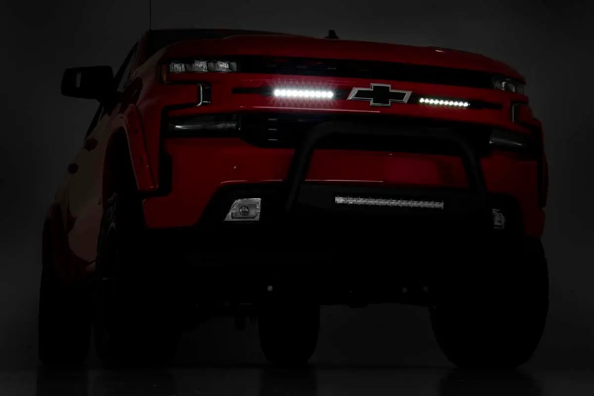 10 Inch Chrome Series LED Light Bar | Slim Line | Pair by Rough Country