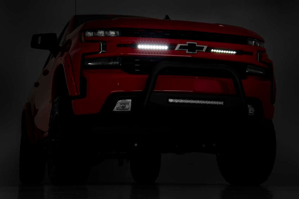 10 Inch Chrome Series LED Light Bar | Slim Line | Pair by Rough Country