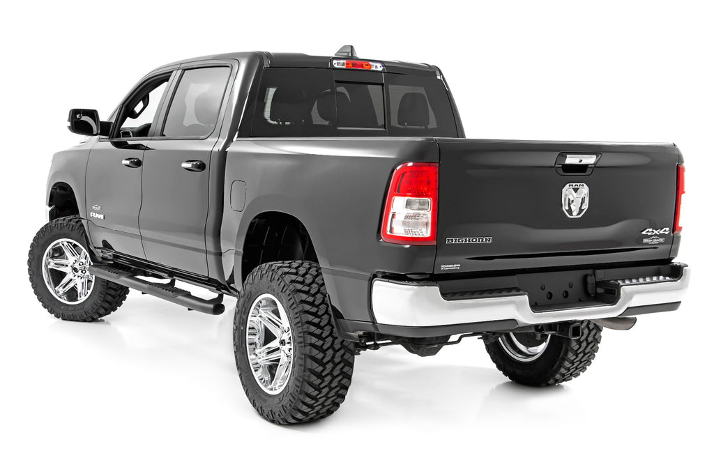 Oval Nerf Step | Crew Cab | Black | Ram 1500 (19-26)/1500 TRX (21-24) by Rough Country