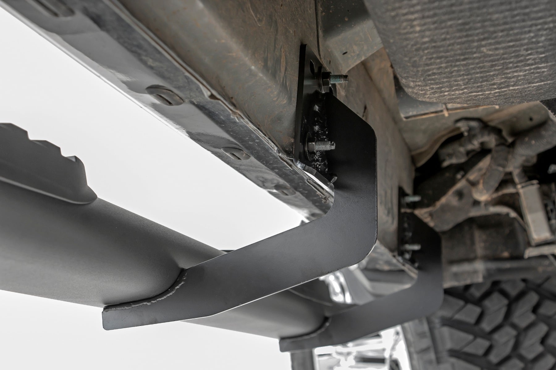 Oval Nerf Step | Crew Cab | Black | Ram 1500 (19-26)/1500 TRX (21-24) by Rough Country