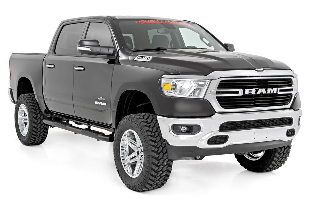 Oval Nerf Step | Crew Cab | Black | Ram 1500 (19-26)/1500 TRX (21-24) by Rough Country