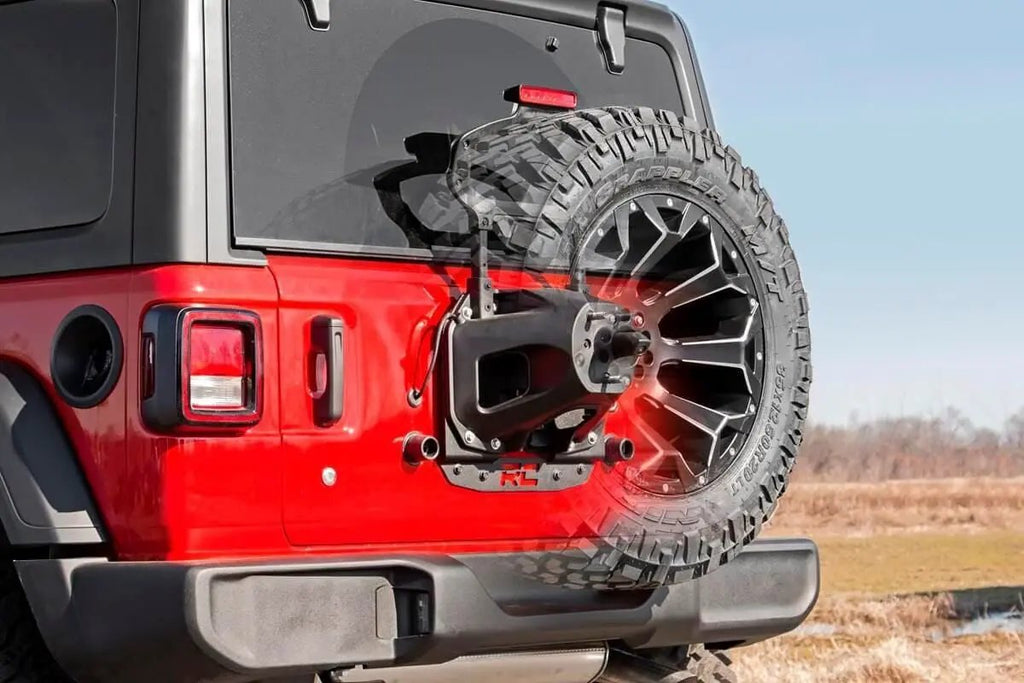 Tire Carrier Relocation Plate | Prox Sensor | Jeep Wrangler JL (18-26)/Wrangler Unlimited (18-26) by Rough Country