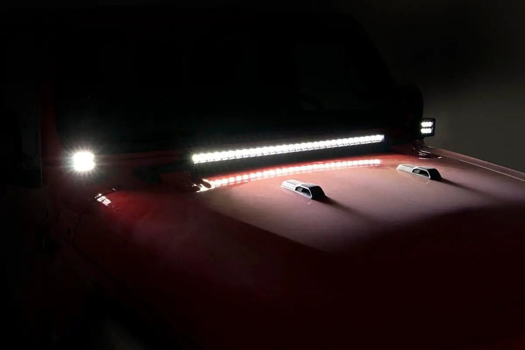 LED Light Kit | Hinge Mount | 2" Spectrum Pair | Jeep Gladiator JT/Wrangler JL (18-26) by Rough Country
