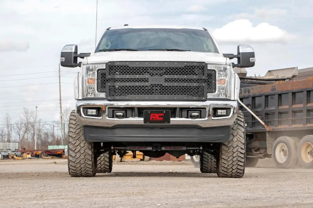 Mesh Grille | Ford F-250/F-350 Super Duty 2WD/4WD (2017-2019) by Rough Country