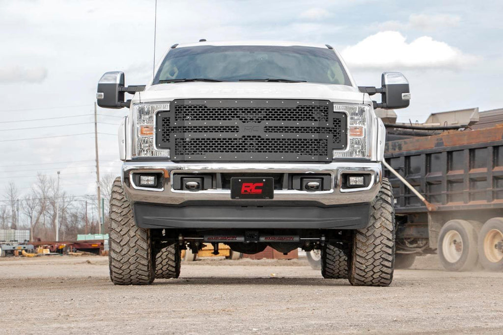 Mesh Grille | Ford F-250/F-350 Super Duty 2WD/4WD (2017-2019) by Rough Country
