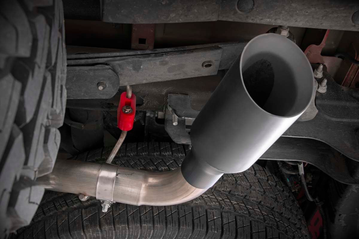 Performance Cat-Back Exhaust | Stainless | 4.8L/5.3L | Chevy/GMC 1500 (09-13) by Rough Country