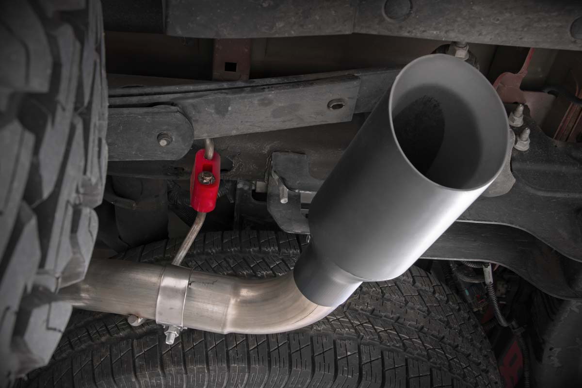 Performance Cat-Back Exhaust | Stainless | 4.8L/5.3L | Chevy/GMC 1500 (09-13) by Rough Country