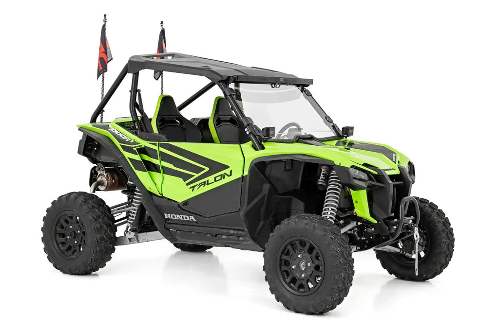 Whip Mount | Bed | 4' Multl-Color LED Whip Pair | Honda Talon 1000 by Rough Country