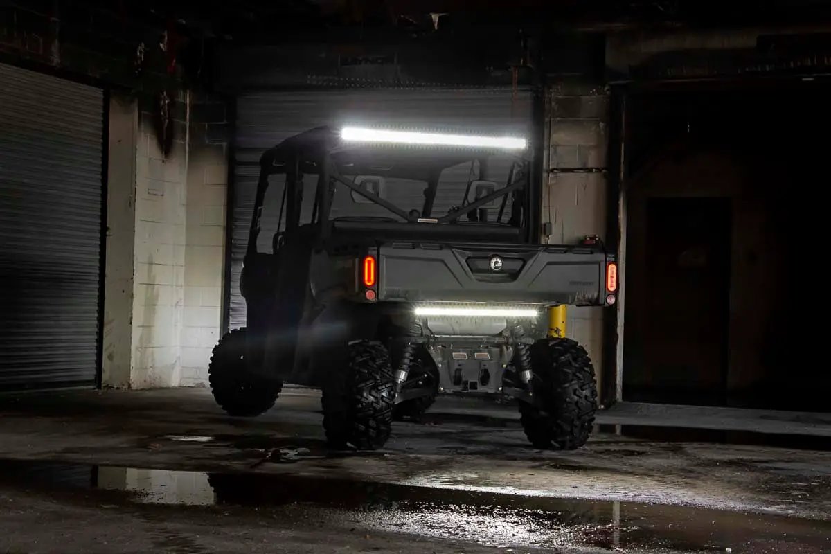 50" LED Light Kit | Rear Facing | Can-Am Defender HD5/HD8/HD9/HD10 by Rough Country