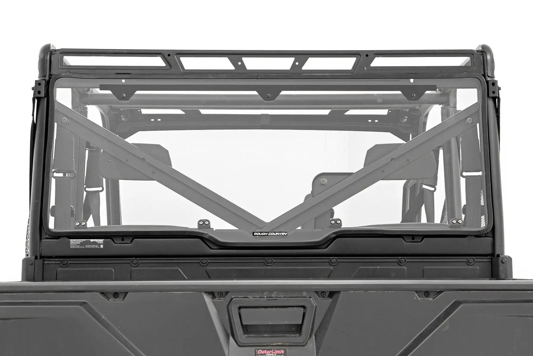 Rear Panel | Scratch Resistant | Polaris Ranger XP 1000 by Rough Country