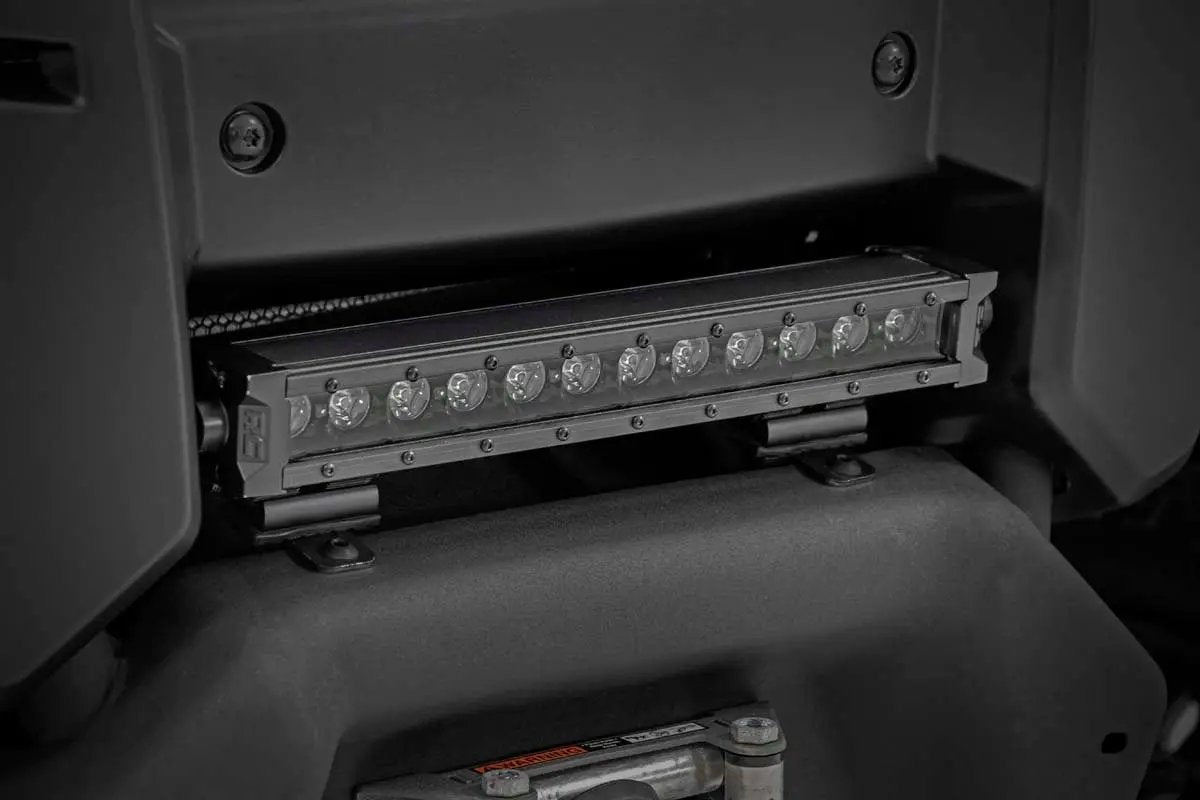 12 Inch Black Series LED Light Bar | Single Row | Amber DRL by Rough Country