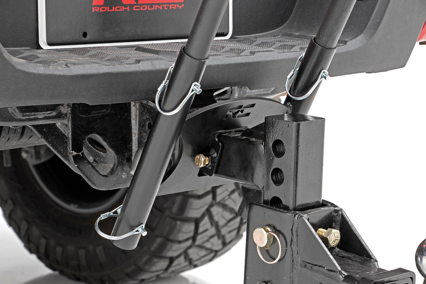 Flag Pole Holder | Dual | 2 Inch Hitch by Rough Country