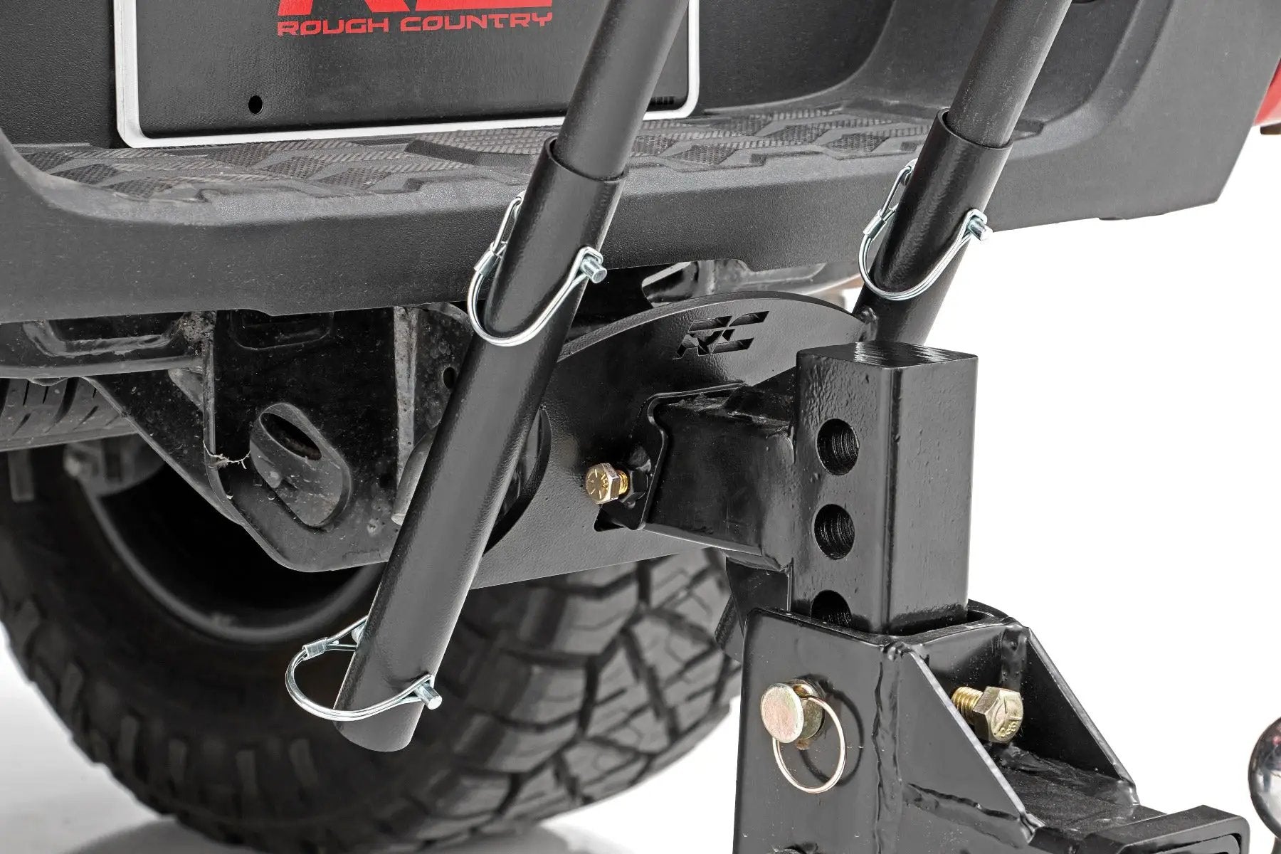 Flag Pole Holder | Dual | 2 Inch Hitch by Rough Country