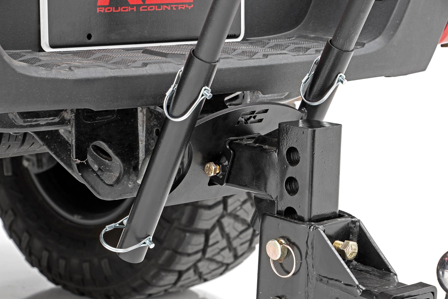 Flag Pole Holder | Dual | 2 Inch Hitch by Rough Country