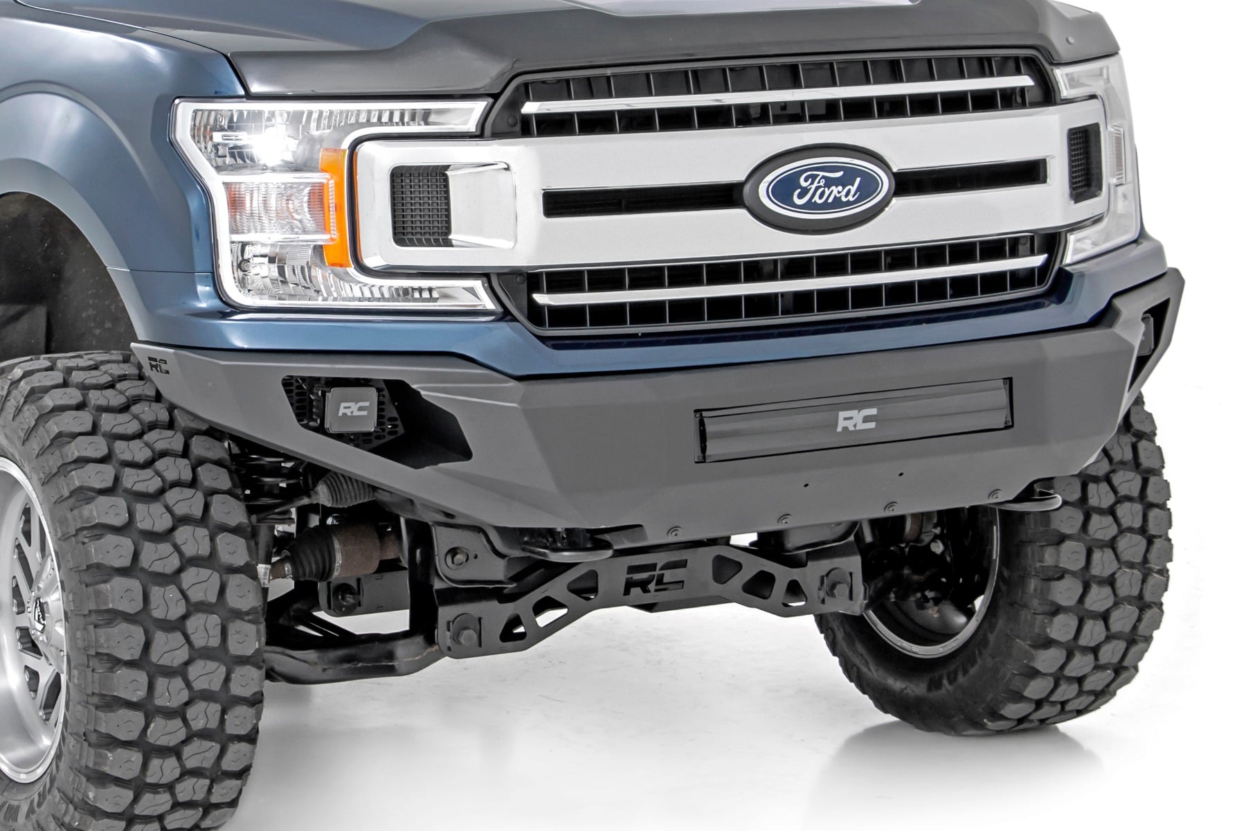 Front Bumper | High Clearance | Skid Plate | Ford F-150 2WD/4WD (2018-2020) by Rough Country