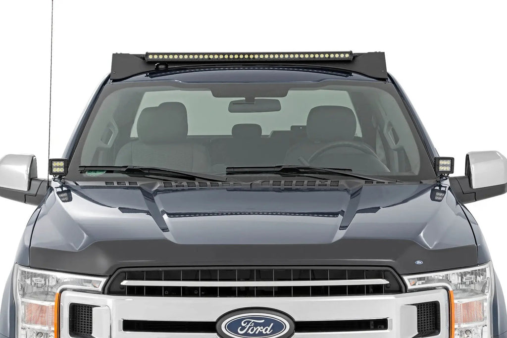 LED Light Kit | Ditch Mount | 2" Spectrum Pair | Spot | Ford F-150 (15-26)/F-150 Lightning (22-26) by Rough Country