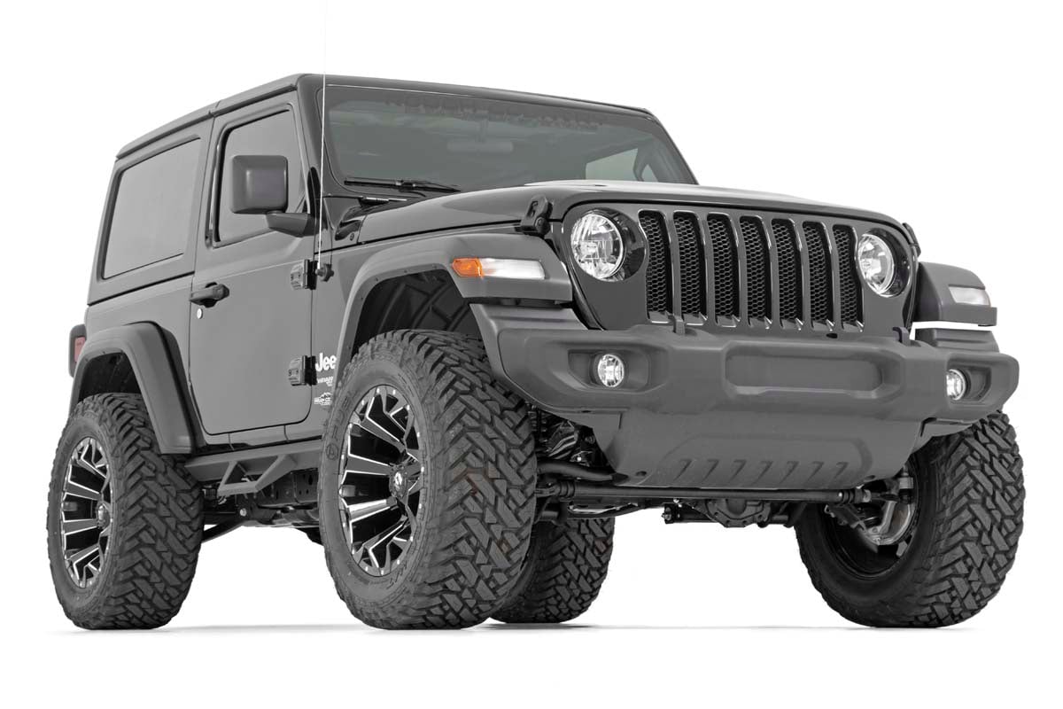 Contoured Drop Steps | 2 Door | Jeep Wrangler JL 4WD (2018-2026) by Rough Country