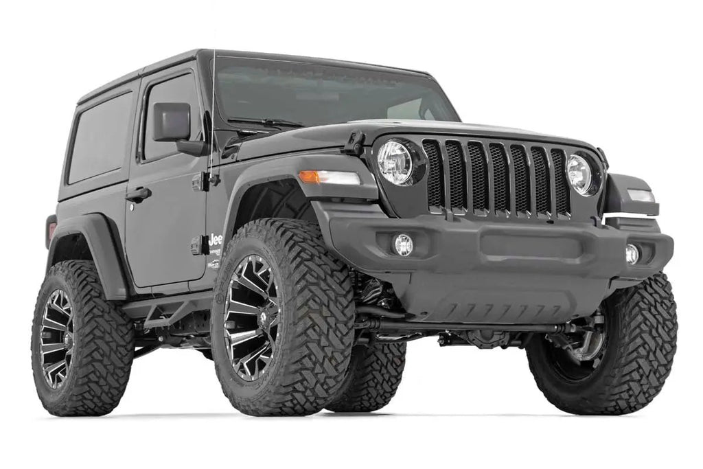 Contoured Drop Steps | 2 Door | Jeep Wrangler JL 4WD (2018-2026) by Rough Country