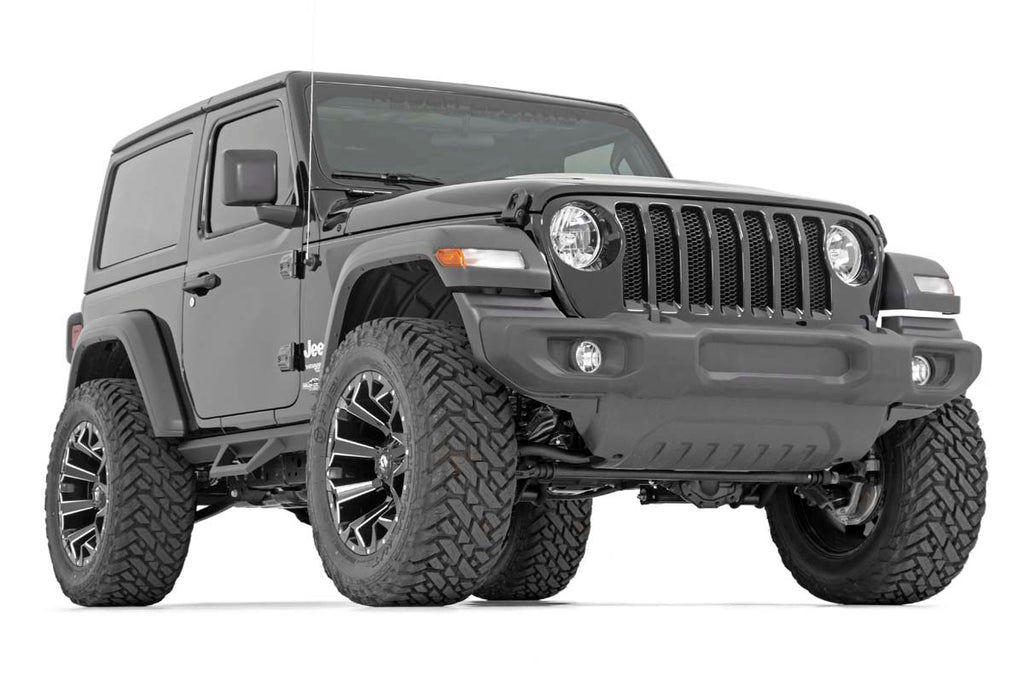 Contoured Drop Steps | 2 Door | Jeep Wrangler JL 4WD (2018-2026) by Rough Country