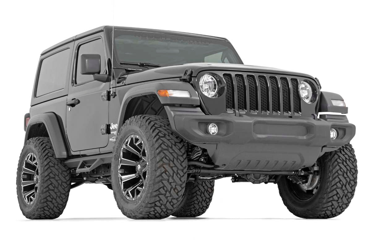 Contoured Drop Steps | 2 Door | Jeep Wrangler JL 4WD (2018-2026) by Rough Country