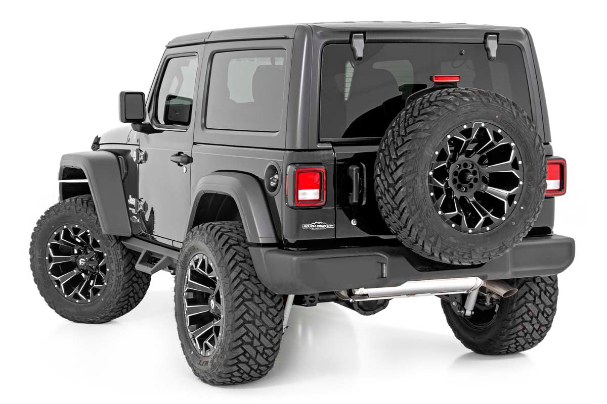 Contoured Drop Steps | 2 Door | Jeep Wrangler JL 4WD (2018-2026) by Rough Country