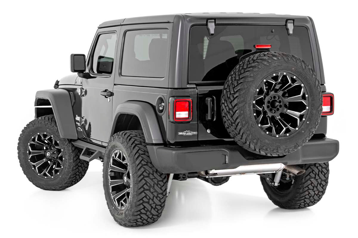 Contoured Drop Steps | 2 Door | Jeep Wrangler JL 4WD (2018-2026) by Rough Country