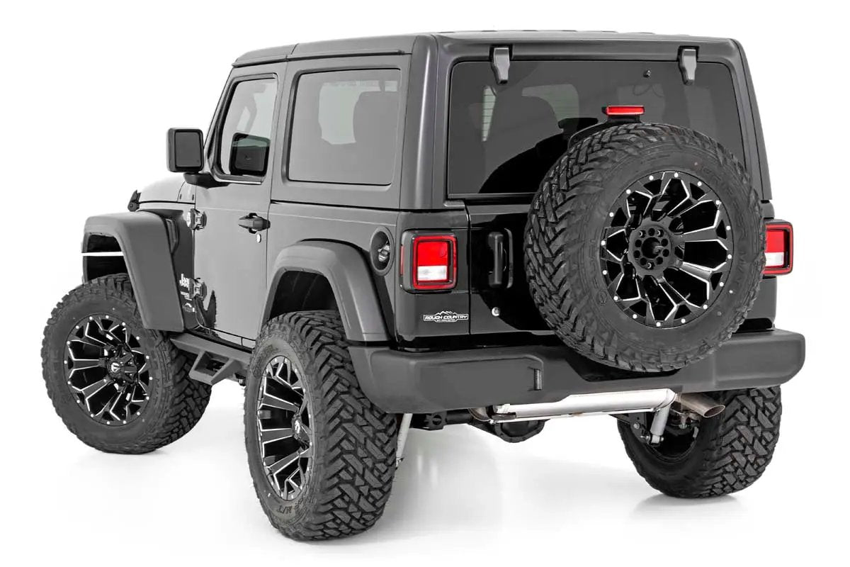 Contoured Drop Steps | 2 Door | Jeep Wrangler JL 4WD (2018-2026) by Rough Country