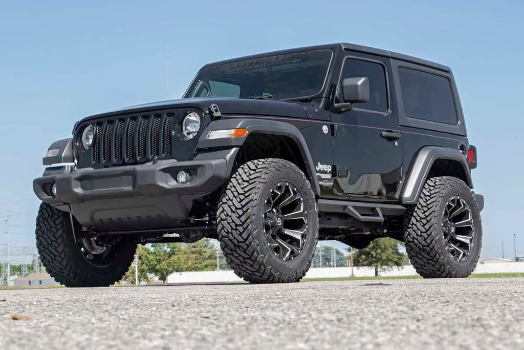 Contoured Drop Steps | 2 Door | Jeep Wrangler JL 4WD (2018-2026) by Rough Country