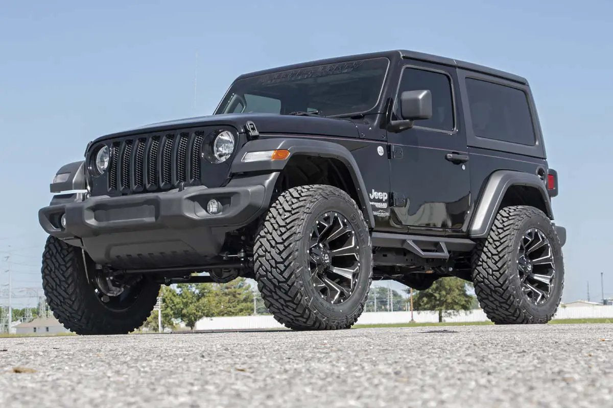 Contoured Drop Steps | 2 Door | Jeep Wrangler JL 4WD (2018-2026) by Rough Country