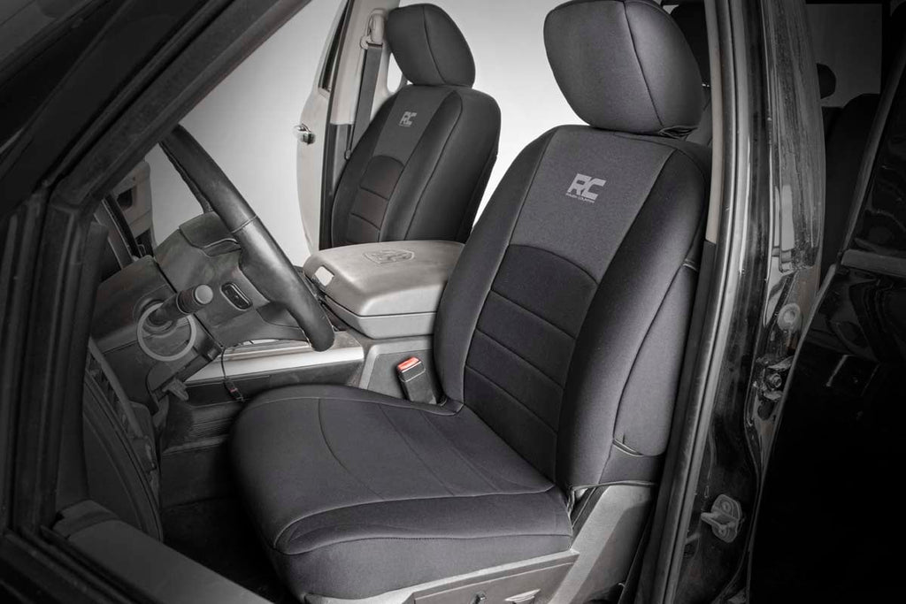 Seat Covers | Front Bucket Seats | Ram 1500 (09-18)/2500 (11-18)/3500 (11-18) by Rough Country