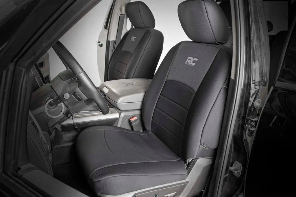 Seat Covers | Front Bucket Seats | Ram 1500 (09-18)/2500 (11-18)/3500 (11-18) by Rough Country