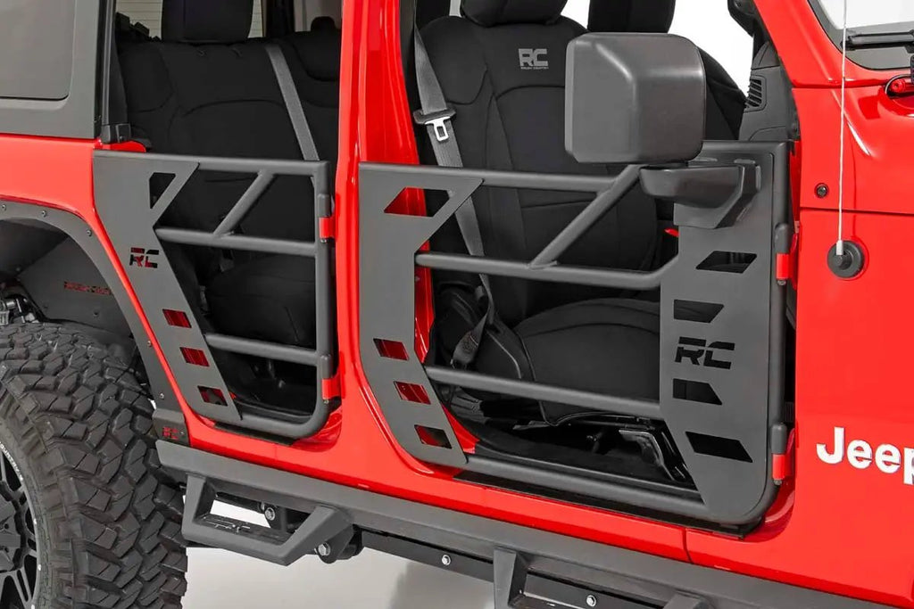 RR Tubular Doors | Jeep Gladiator JT/Wrangler JL 4WD (2018-2026) by Rough Country
