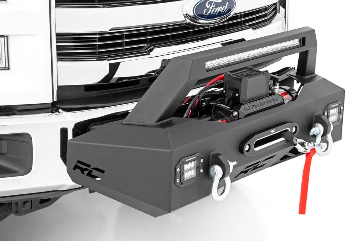 EXO Winch Mount Kit | Ford F-150 2WD/4WD (2009-2026) by Rough Country
