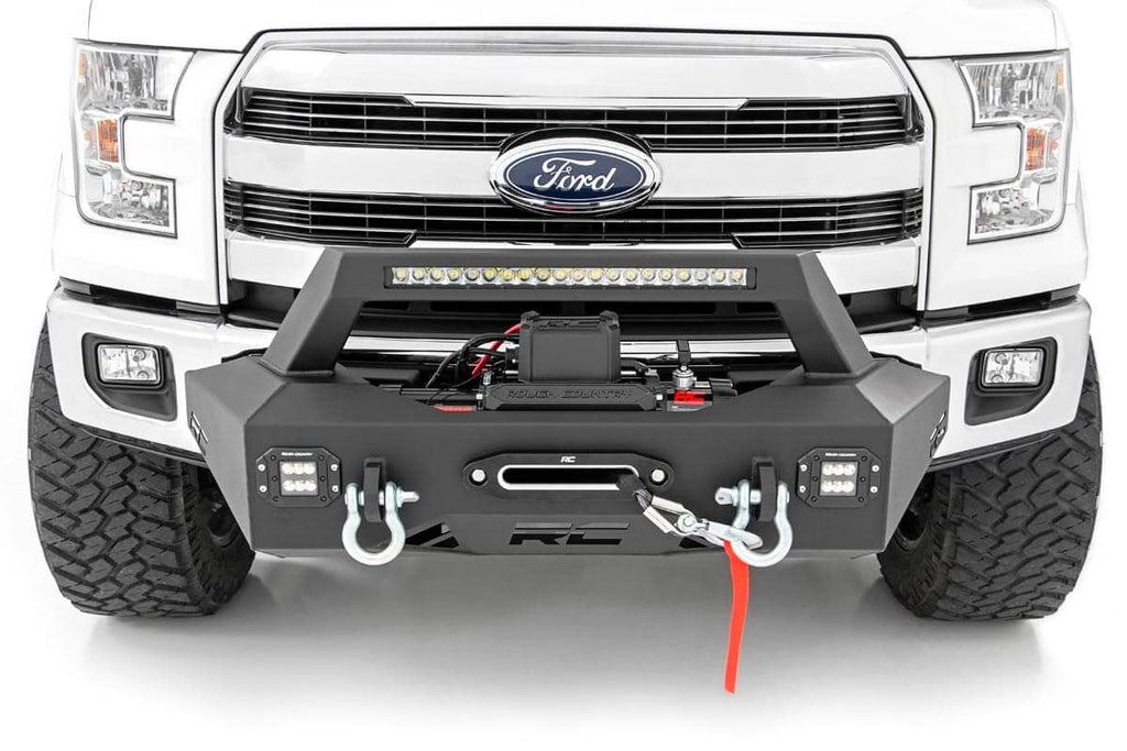 EXO Winch Mount Kit | Ford F-150 2WD/4WD (2009-2026) by Rough Country