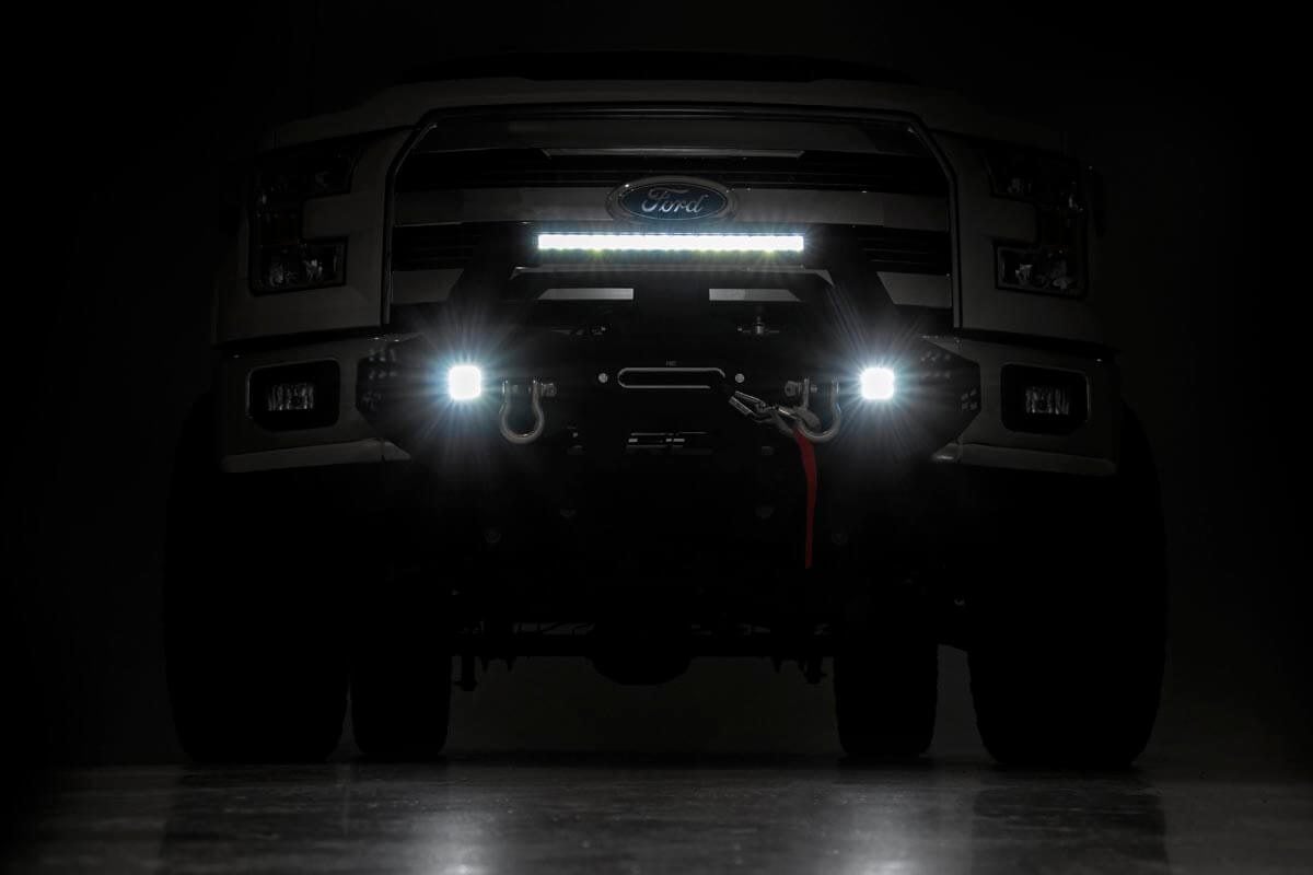 EXO Winch Mount Kit | Ford F-150 2WD/4WD (2009-2026) by Rough Country