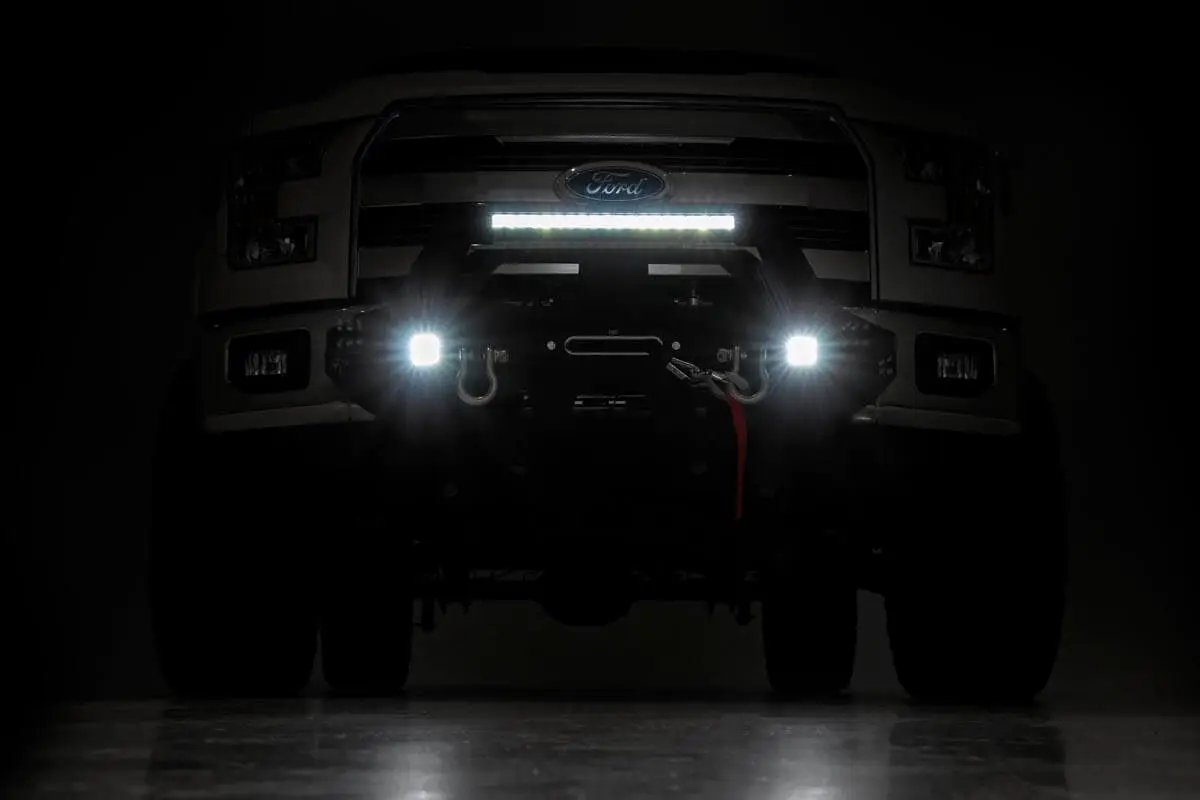 EXO Winch Mount Kit | Ford F-150 2WD/4WD (2009-2026) by Rough Country