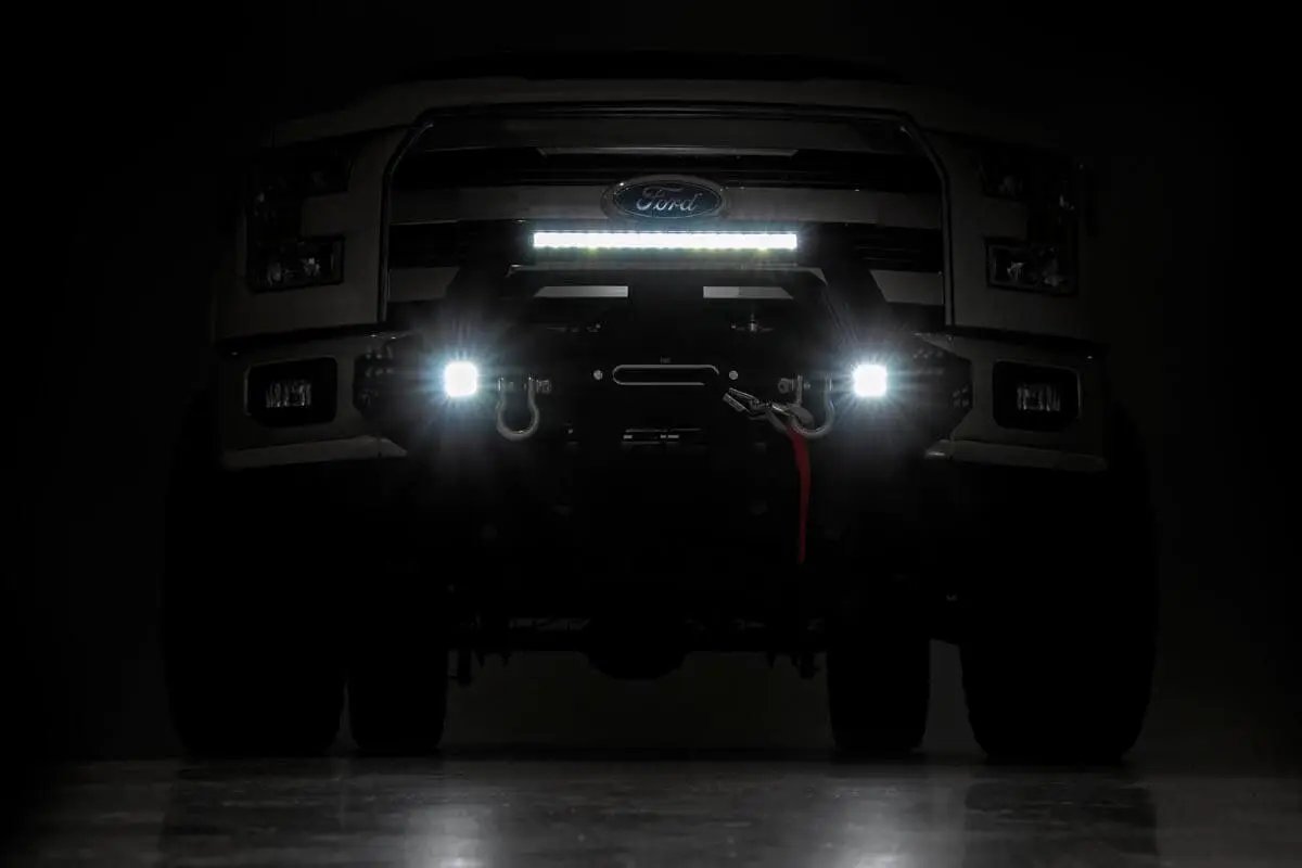 EXO Winch Mount Kit | Ford F-150 2WD/4WD (2009-2026) by Rough Country