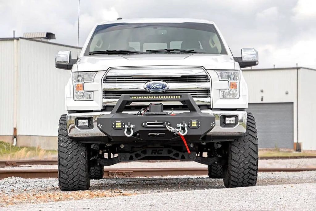 EXO Winch Mount Kit | Ford F-150 2WD/4WD (2009-2026) by Rough Country