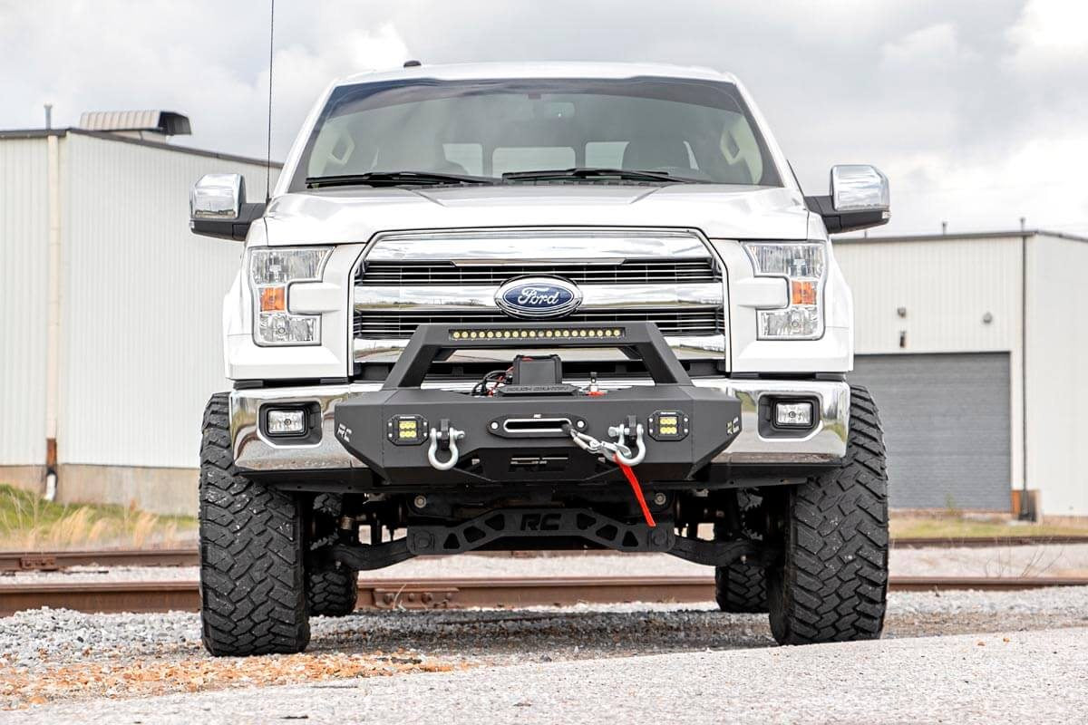 EXO Winch Mount Kit | Ford F-150 2WD/4WD (2009-2026) by Rough Country