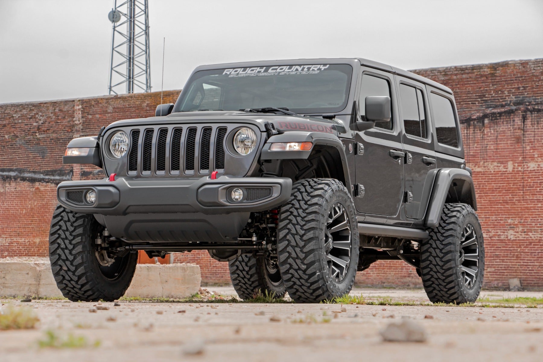 2.5 Inch Lift Kit | Coils | M1R | Jeep Wrangler Unlimited 4WD (2024-2026) by Rough Country