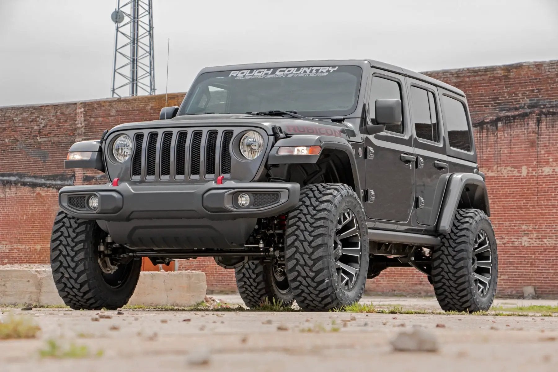 2.5 Inch Lift Kit | Coils | Jeep Wrangler Unlimited 4WD (2024-2026) by Rough Country