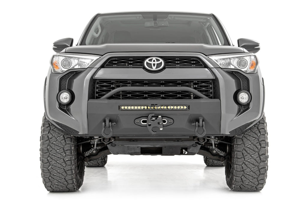 Front Bumper | Hybrid | 20" Blk DRL | Toyota 4Runner 2WD/4WD (2014-2024) by Rough Country