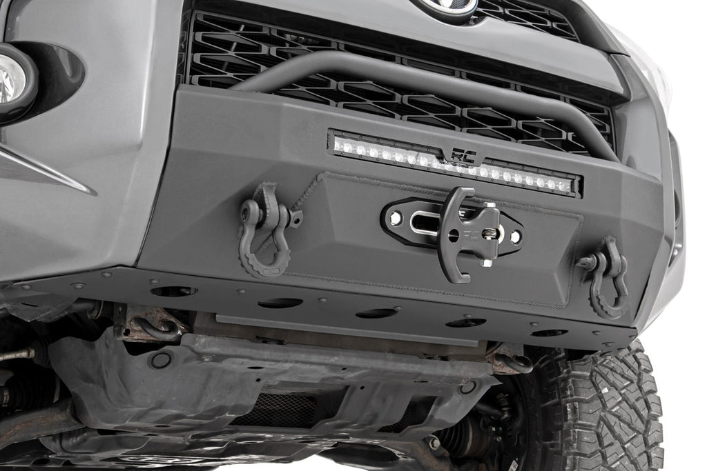 Front Bumper | Hybrid | 20" Blk DRL | Toyota 4Runner 2WD/4WD (2014-2024) by Rough Country