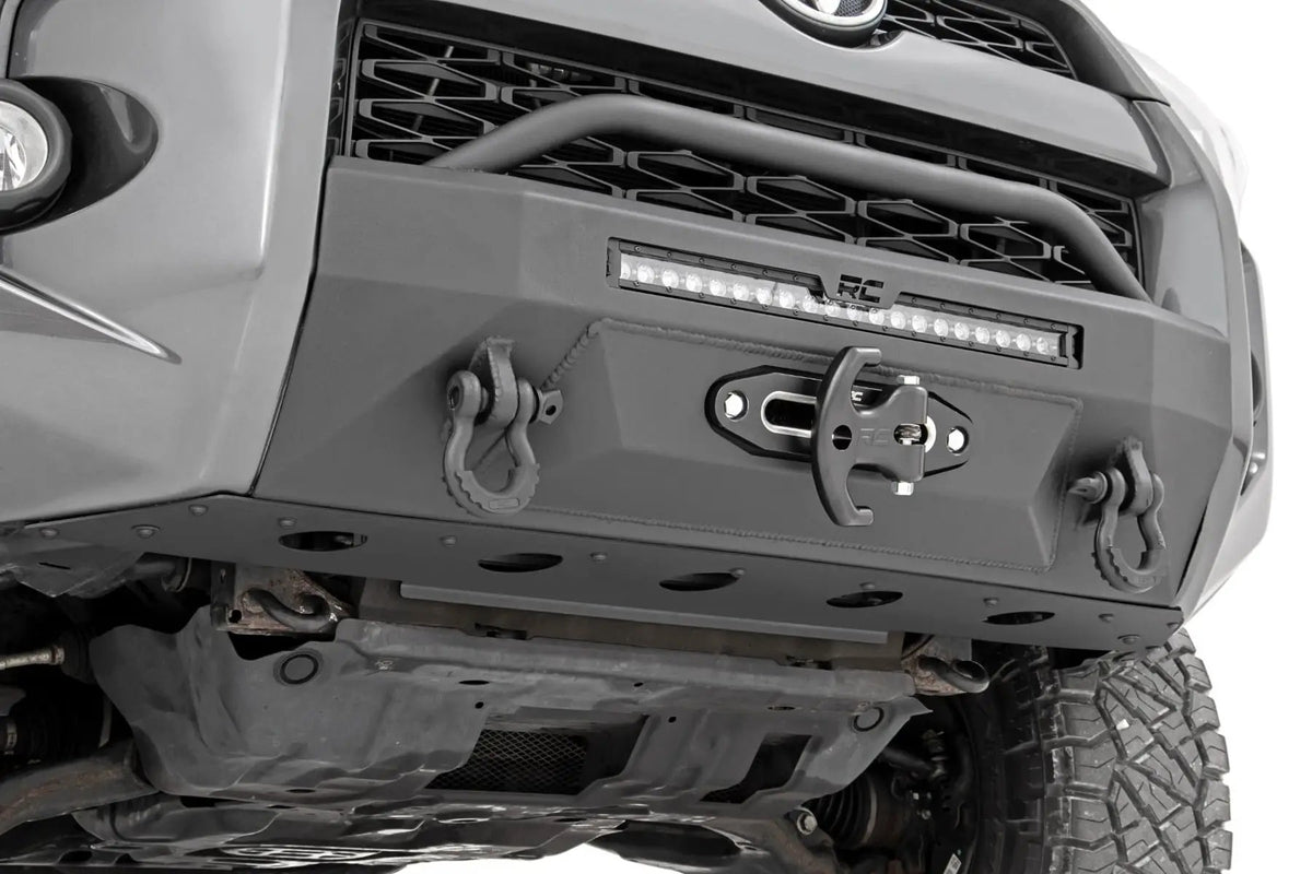 Front Bumper | Hybrid | 20" Blk DRL | Toyota 4Runner 2WD/4WD (2014-2024) by Rough Country