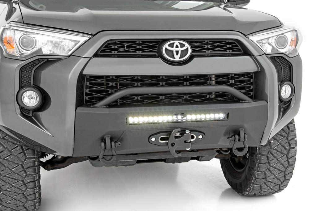Front Bumper | Hybrid | 20" Blk DRL | Toyota 4Runner 2WD/4WD (2014-2024) by Rough Country