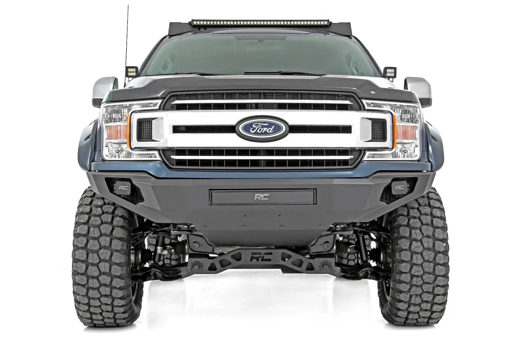 Front Bumper | High Clearance | Skid Plate | Ford F-150 2WD/4WD (2018-2020) by Rough Country