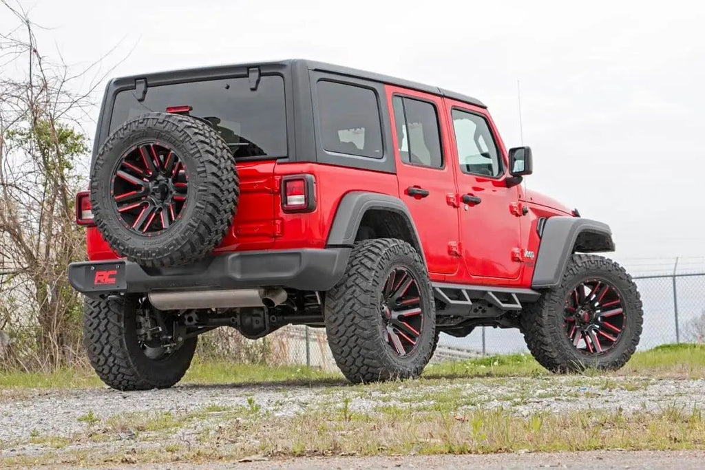 Contoured Drop Steps | 4 Door | Jeep Wrangler JL (21-25)/Wrangler Unlimited (18-26) 
