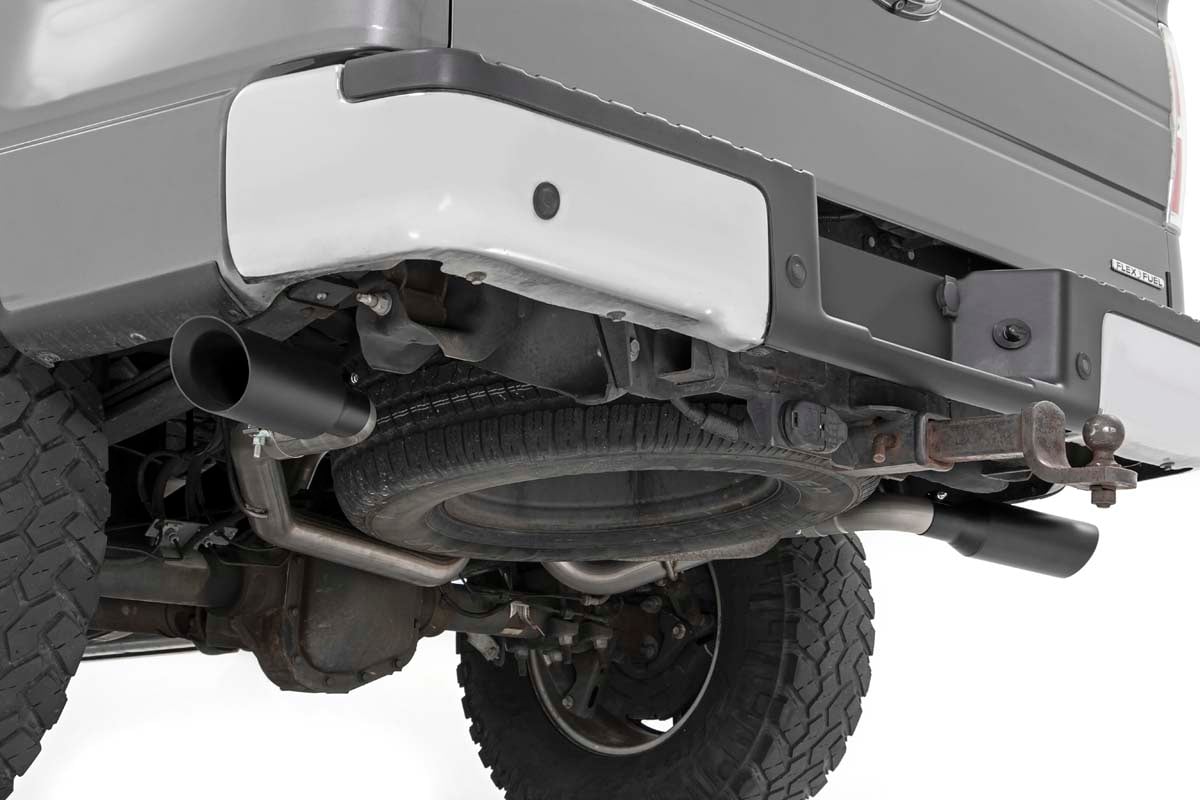 Performance Cat-Back Exhaust | V8 Engines | Ford F-150 2WD/4WD (2009-2014) by Rough Country