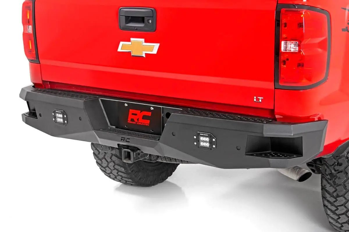 Rear Bumper | LED | Chevy Silverado & GMC Sierra 1500 2WD/4WD (2007-2018 & Classic) by Rough Country